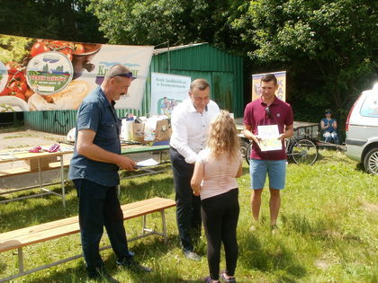 Zawody wędkarskie z okazji Dnia Dziecka 