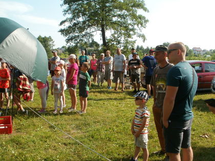 Zawody wędkarskie z okazji Dnia Dziecka 