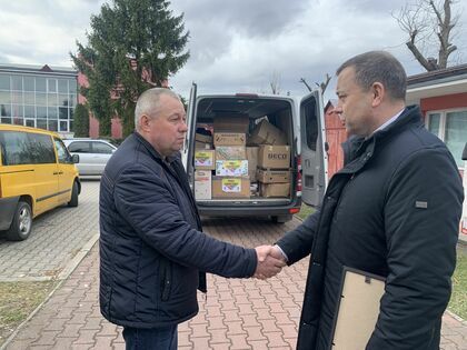 Transport darów na Ukrainę 