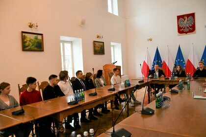 Młodzieżowa Rada Powiatu z Biłgoraja w Krasnymstawie