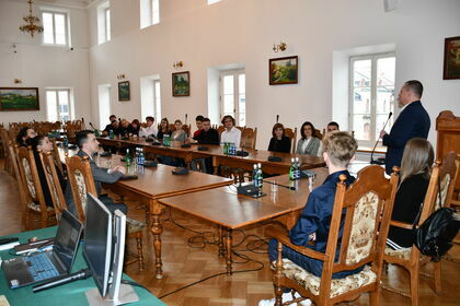 Młodzieżowa Rada Powiatu z Biłgoraja w Krasnymstawie