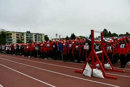 Wojewódzkie Zawody Sportowo–Pożarnicze Młodzieżowych Drużyn Pożarniczych wg. regulaminu CTIF w Krasnymstawie 