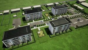 Koncepcja urbanistyczno – architektoniczna dla inwestycji SIM LUBELSKIE w Krasnymstawie