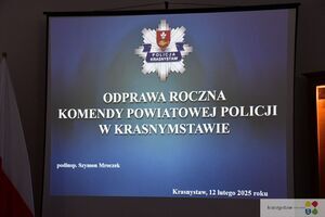 Narada roczna w KPP Krasnystaw