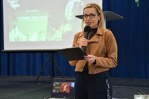 Przekazanie miastu sadzonek buka przez Zespół Lubelskich Parków Krajobrazowych