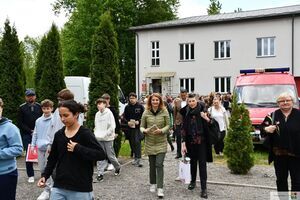 Przekazanie miastu sadzonek buka przez Zespół Lubelskich Parków Krajobrazowych
