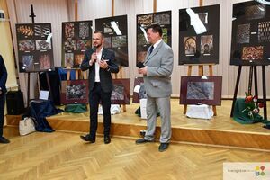 Wernisaż wystawy „Struktury” Leszka Janeczka w Krasnymstawie