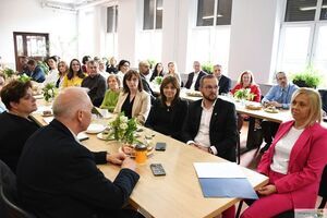 Wizyta Lubelskiego Kuratora Oświaty w Krasnymstawie
