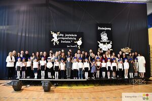 Pasowanie pierwszoklasistów na uczniów SP nr 4