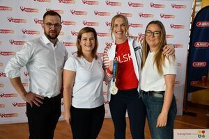 Szkolna Liga Rowerowa w Jedynce z mistrzynią olimpijską