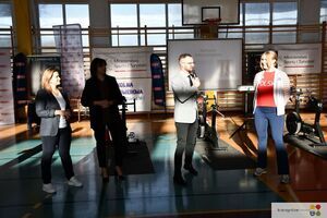 Szkolna Liga Rowerowa w Jedynce z mistrzynią olimpijską