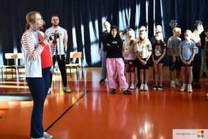 Szkolna Liga Rowerowa w Jedynce z mistrzynią olimpijską