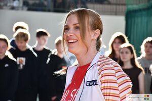 Szkolna Liga Rowerowa w Jedynce z mistrzynią olimpijską