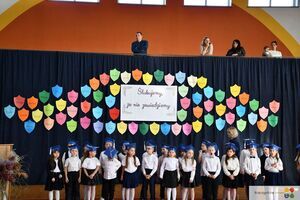 Pasowanie pierwszoklasistów na uczniów w SP nr 1