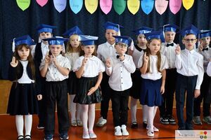 Pasowanie pierwszoklasistów na uczniów w SP nr 1