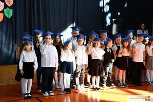 Pasowanie pierwszoklasistów na uczniów w SP nr 1