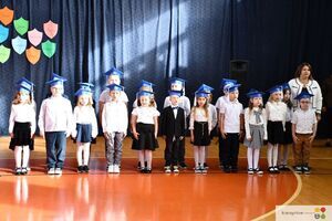 Pasowanie pierwszoklasistów na uczniów w SP nr 1