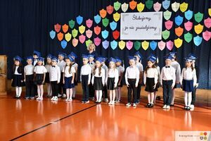 Pasowanie pierwszoklasistów na uczniów w SP nr 1