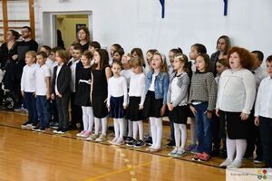 Pasowanie pierwszoklasistów na uczniów w SP nr 1