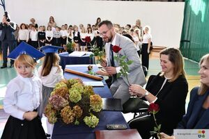Pasowanie pierwszoklasistów na uczniów w SP nr 1