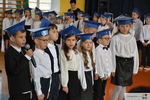 Pasowanie pierwszoklasistów na uczniów w SP nr 1
