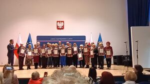 Dyplom Wojewody Lubelskiego dla Rady Seniorów Miasta Krasnystaw