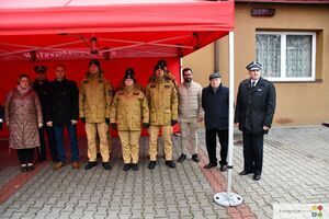 Przekazanie quada i defibrylatora dla OSP Krasnystaw