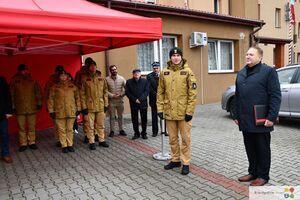 Przekazanie quada i defibrylatora dla OSP Krasnystaw