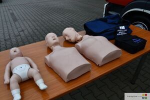 Przekazanie quada i defibrylatora dla OSP Krasnystaw