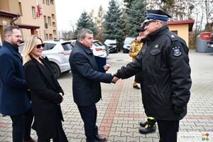 Przekazanie quada i defibrylatora dla OSP Krasnystaw