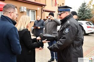 Przekazanie quada i defibrylatora dla OSP Krasnystaw