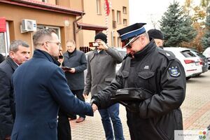 Przekazanie quada i defibrylatora dla OSP Krasnystaw