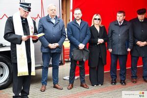 Przekazanie quada i defibrylatora dla OSP Krasnystaw