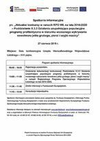 Bezpłatne spotkanie informacyjne: Gmina Krośniewice