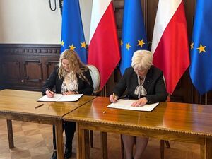 Podpisanie umowy na dofinansowanie nowych miejsc opieki w Żłobku Gminnym w Krośniewicach