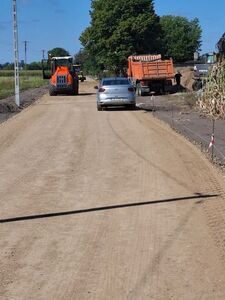 Postępy prac drogowych na Cudnikach