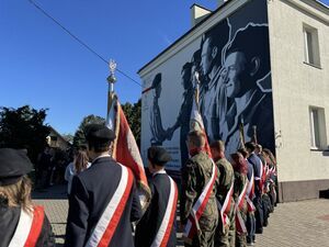 Odsłonięcie Muralu przy Szkole Podstawowej im. gen. W. Andersa w Nowem
