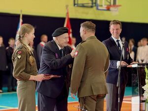 Odsłonięcie Muralu przy Szkole Podstawowej im. gen. W. Andersa w Nowem