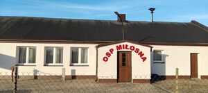 Wyremontowana świetlica wiejska w miejscowości Miłosna