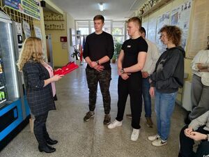 Podzękowanie za kadencję Zespołu Doradczego Burmistrza ds. Młodzieży / marzec 2026