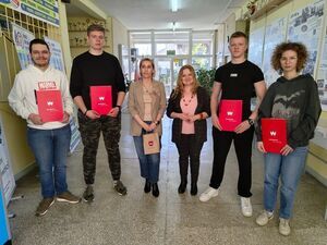 Podzękowanie za kadencję Zespołu Doradczego Burmistrza ds. Młodzieży / marzec 2026