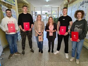 Podzękowanie za kadencję Zespołu Doradczego Burmistrza ds. Młodzieży / marzec 2026