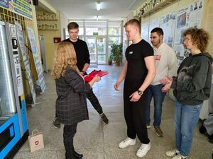 Podzękowanie za kadencję Zespołu Doradczego Burmistrza ds. Młodzieży / marzec 2026