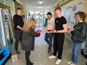 Podzękowanie za kadencję Zespołu Doradczego Burmistrza ds. Młodzieży / marzec 2026