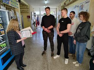 Podzękowanie za kadencję Zespołu Doradczego Burmistrza ds. Młodzieży / marzec 2026