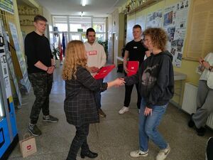 Podzękowanie za kadencję Zespołu Doradczego Burmistrza ds. Młodzieży / marzec 2026