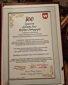 WYJĄTKOWY JUBILEUSZ: 100 LAT PANI KRYSTYNY!