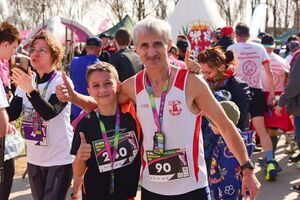 Janek przebiegł 10 km w 45 minut - III Bieg Doliną Rzeki Ochni w Kutnie