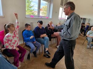 Spotkanie profilaktyczne dla dzieci z Osiedli 4, 5 i 6