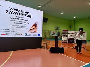 Konferencja pt.: „Rola Lifelong Learning i doradztwa zawodowego w profilaktyce wypalenia w środowisku pracy i uczenia się”